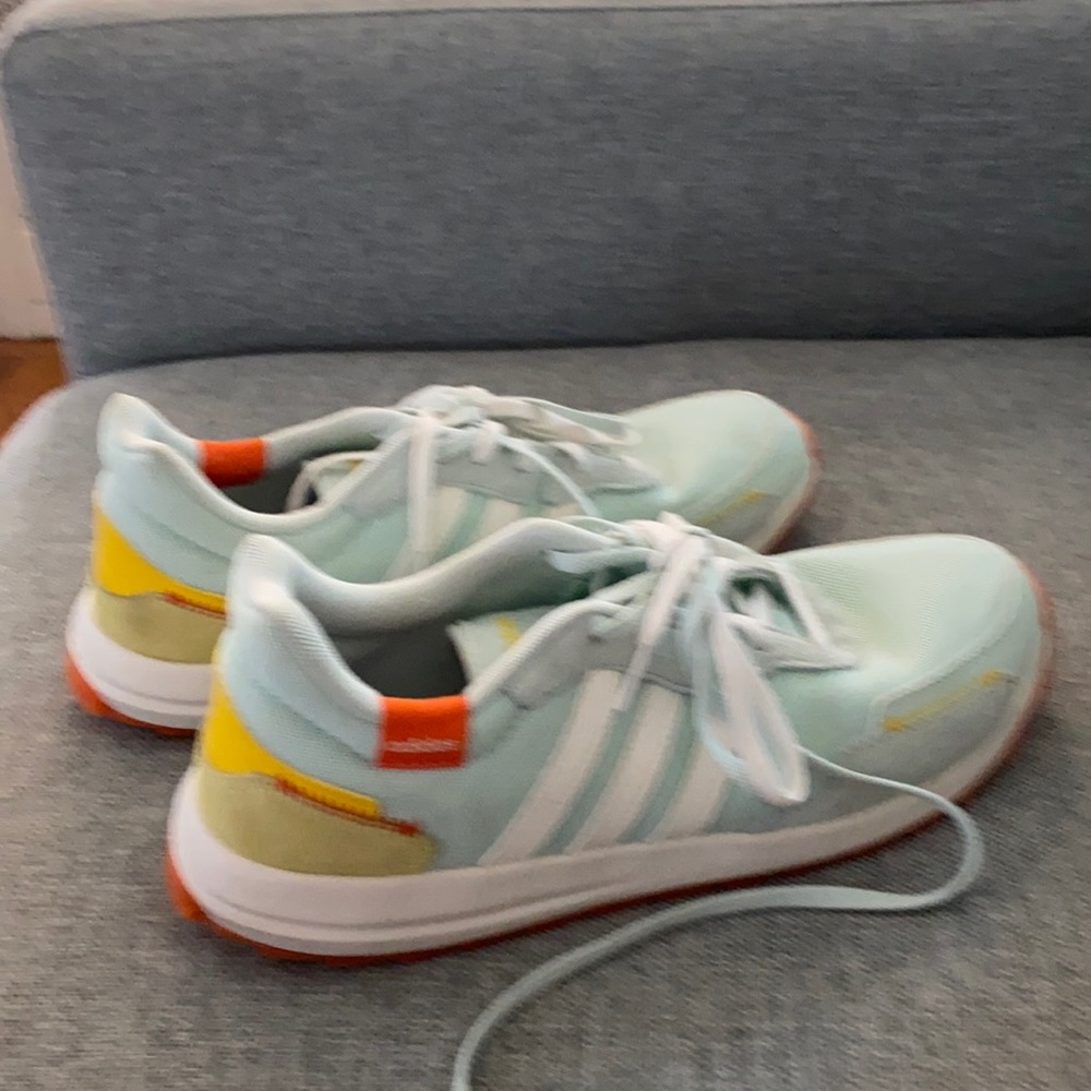 Adidas sneakers.